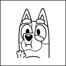 Load image into Gallery viewer, Bingo #2 Bluey Cartoon Vinyl Decal
