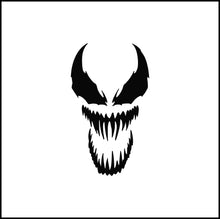 Load image into Gallery viewer, Venom Face Vinyl Decal
