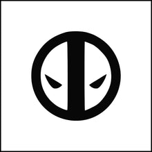 Load image into Gallery viewer, Deadpool Symbol Vinyl Decal
