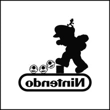 Load image into Gallery viewer, Mario Carrying Luigi Gaming Vinyl Decal
