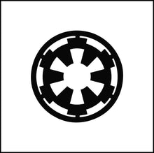 Load image into Gallery viewer, Imperial Cog Logo Symbol Decal

