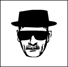 Load image into Gallery viewer, Walter White Portrait #2 Heisenberg Breaking Bad Vinyl Decal
