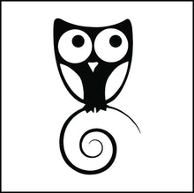 Load image into Gallery viewer, Owl Cute Cartoon Vinyl Decal
