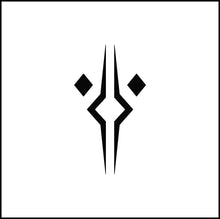 Load image into Gallery viewer, Ahsoka Fulcrum Symbol Vinyl Decal
