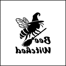 Load image into Gallery viewer, Bee Witched Funny Halloween Decal Vinyl Decal
