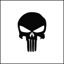 Load image into Gallery viewer, Punisher Symbol/Logo Vinyl Decal
