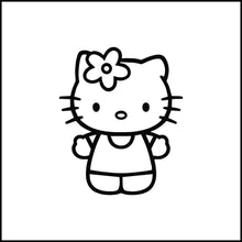 Load image into Gallery viewer, Hello Kitty Vinyl Decal
