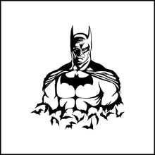 Load image into Gallery viewer, Batman With Bats Vinyl Decal

