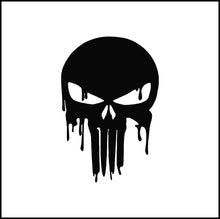 Load image into Gallery viewer, Punisher Dripping Symbol/Logo Vinyl Decal
