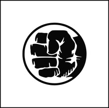 Load image into Gallery viewer, Hulk Fist Logo/Symbol Vinyl Decal
