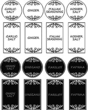 Load image into Gallery viewer, Spice Labels | Pick Your Spice Label | Decal | Waterproof Spice Labels Pantry Storage

