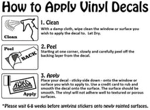 Load image into Gallery viewer, Velociraptor Dinosaur Vinyl Decal
