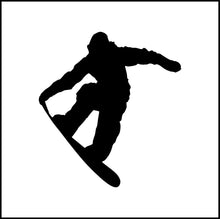 Load image into Gallery viewer, Snowboarder Vinyl Decal
