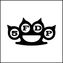Load image into Gallery viewer, Five Finger Death Punch FFDP Vinyl Decal
