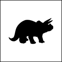 Load image into Gallery viewer, Triceratops Dinosaur Vinyl Decal
