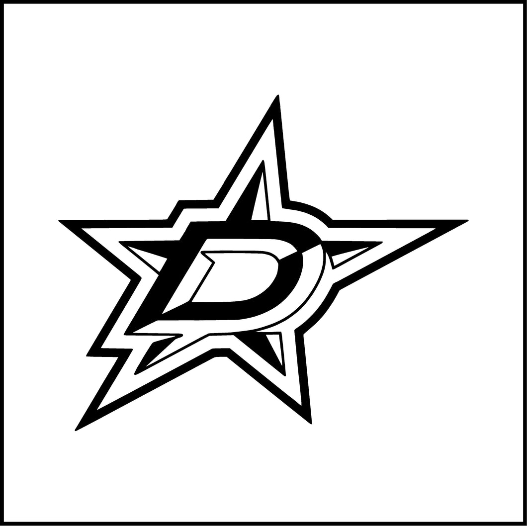 Dallas Stars #2 Vinyl Decal