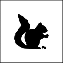 Load image into Gallery viewer, Squirrel With Nuts Acorns Vinyl Decal
