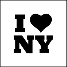 Load image into Gallery viewer, I Love New York Vinyl Decal
