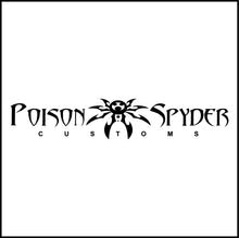 Load image into Gallery viewer, Poison Spyder Customs Logo #4 Vinyl Decal/Sticker
