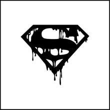 Load image into Gallery viewer, Superman Symbol/Logo Dripping Vinyl Decal/Sticker
