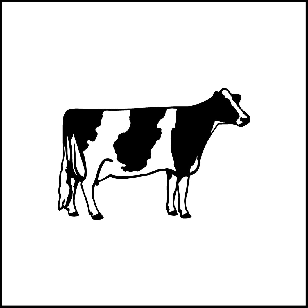 Cow/Dairy Cow Vinyl Decal