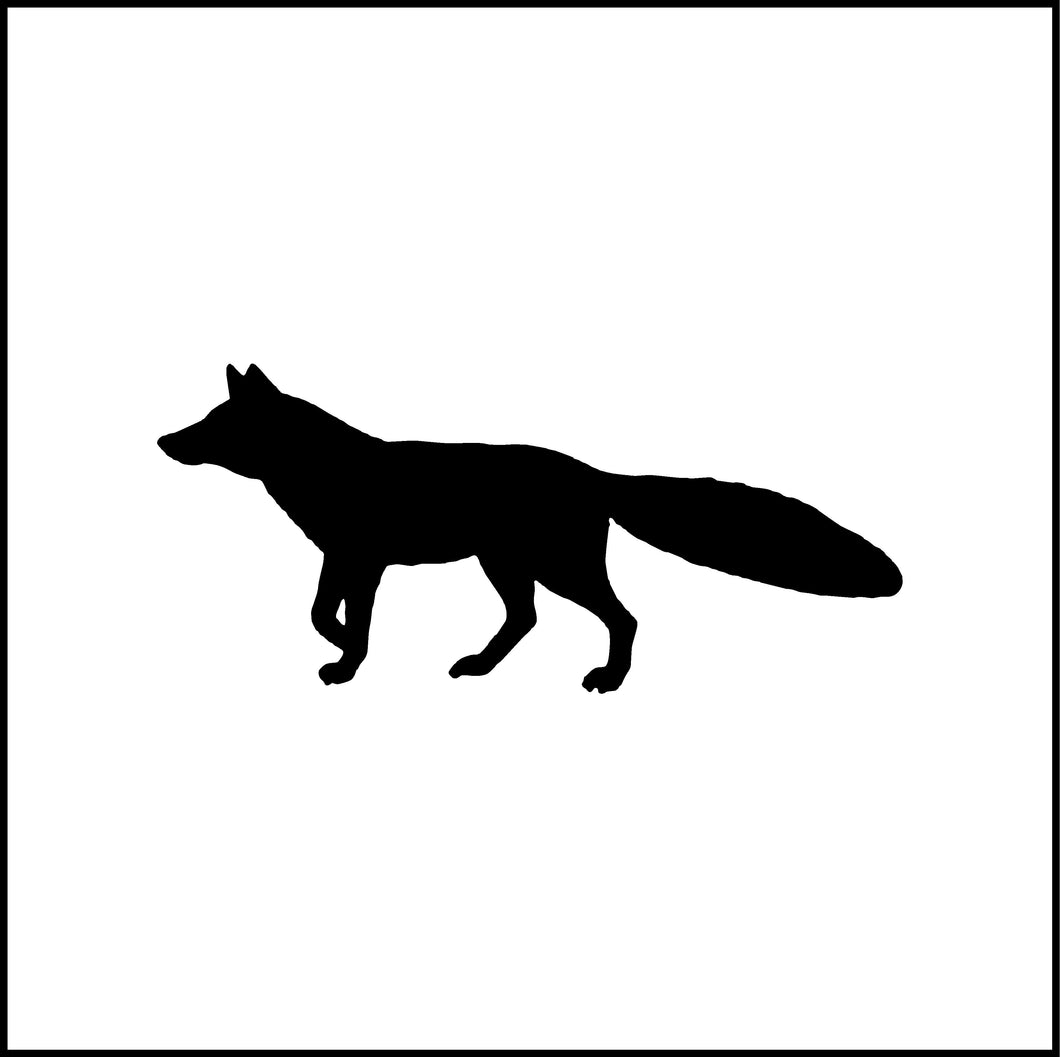 Fox Vinyl Decal