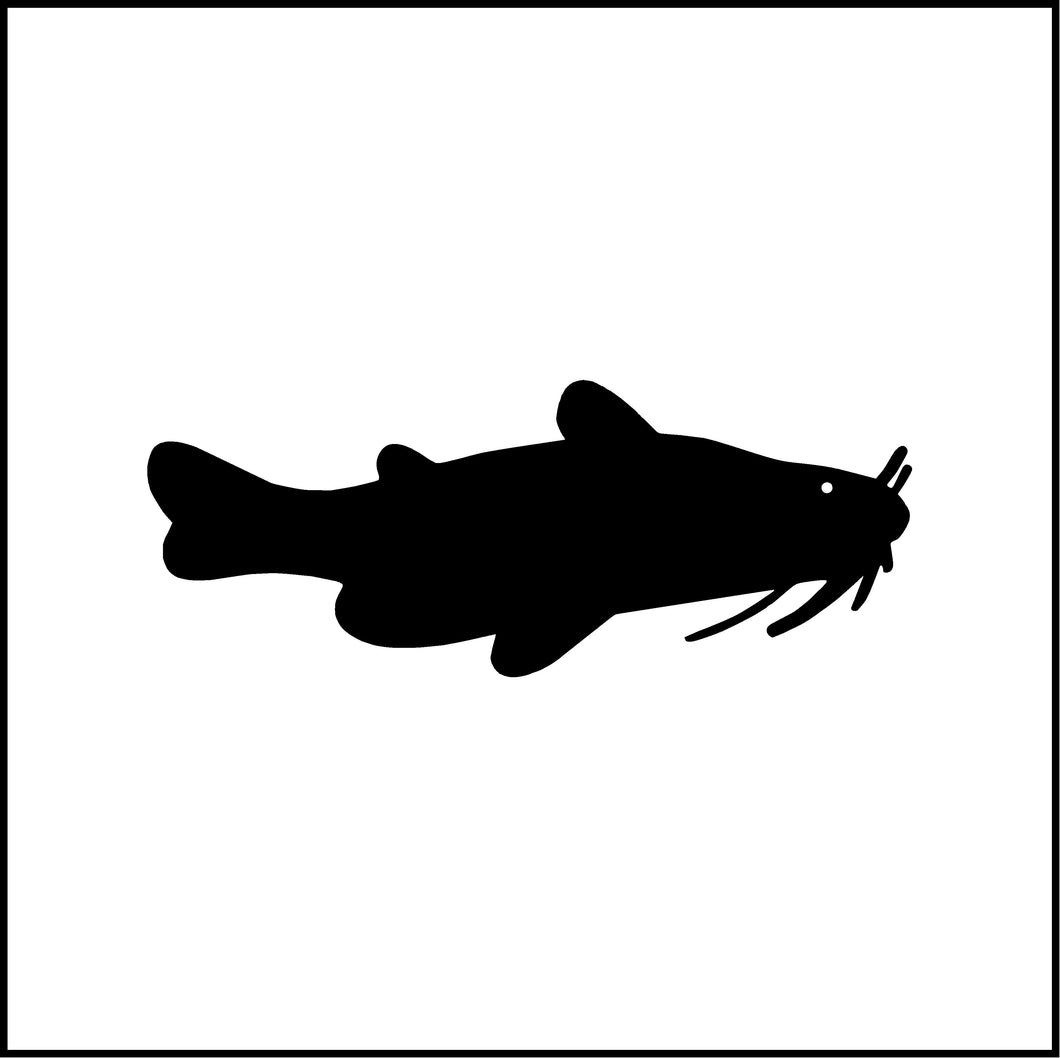 Catfish Vinyl Decal