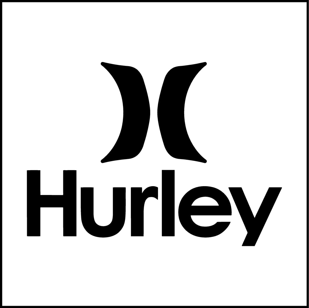 Hurley  #1 Vinyl Decal