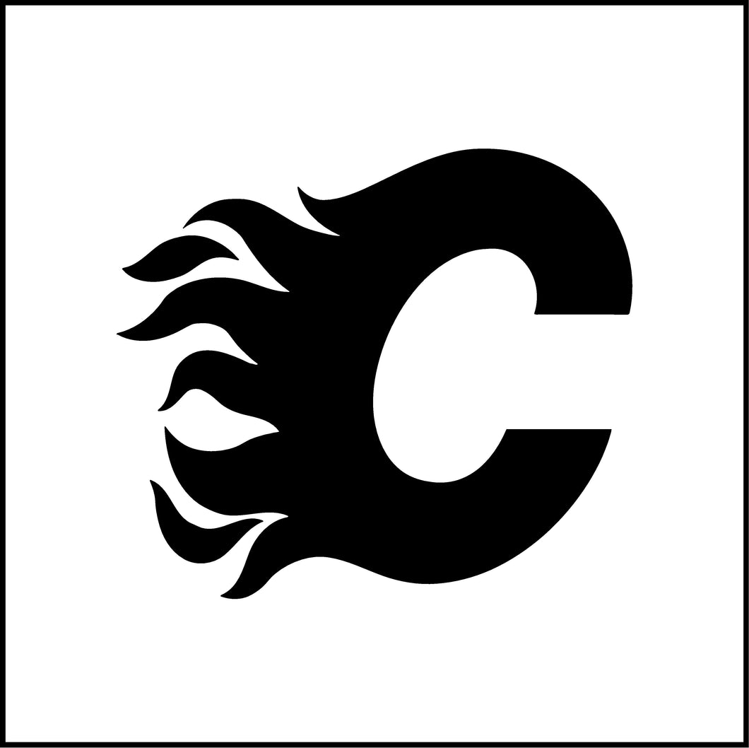 Calgary Flames #2 Vinyl Decal