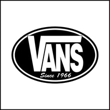 Load image into Gallery viewer, Vans Logo With Circle Vinyl Decal
