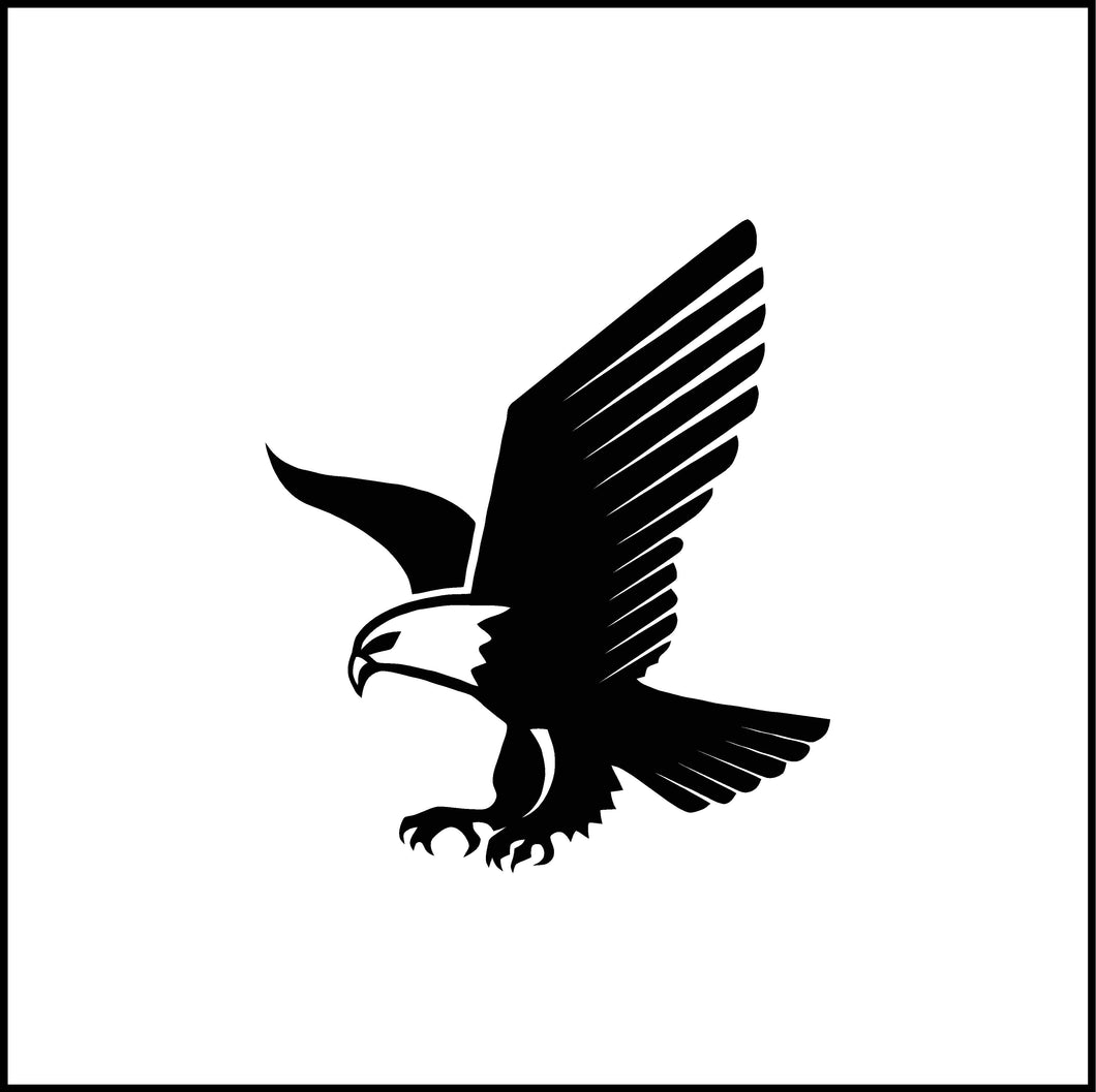 Eagle Flying Vinyl Decal