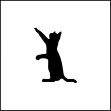 Load image into Gallery viewer, Cat Pawing Vinyl Decal
