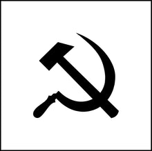 Load image into Gallery viewer, Hammer And Sickle Symbol Vinyl Decal
