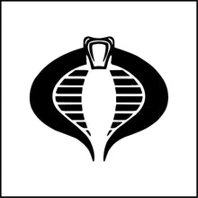 Load image into Gallery viewer, Cobra Commander Symbol Vinyl Decal
