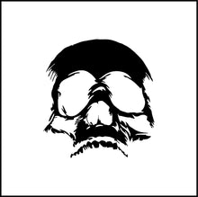 Load image into Gallery viewer, Skull Face #3 Vinyl Decal

