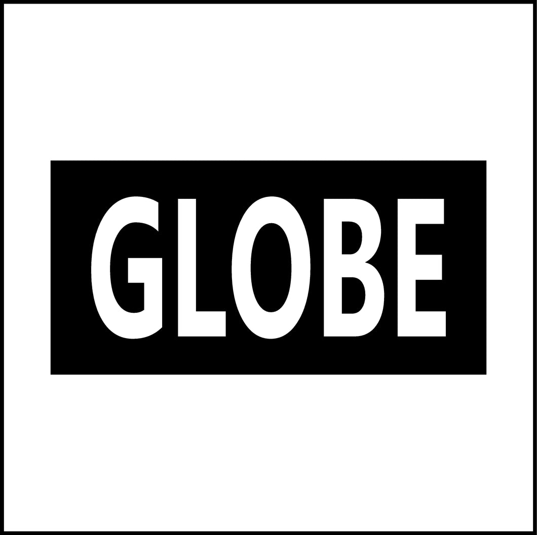 Globe Shoes Vinyl Decal