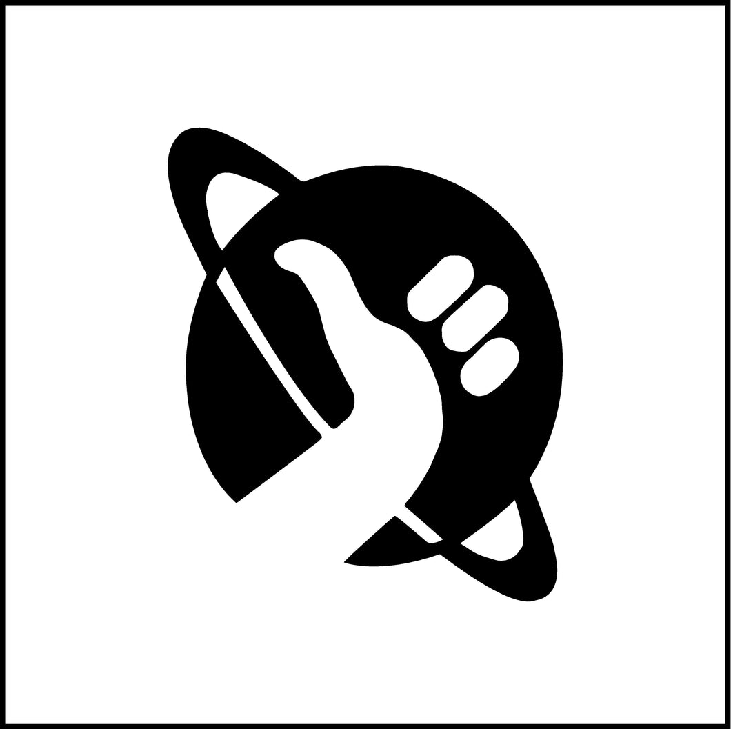 Hitchhikers Guide To The Galaxy Vinyl Decal