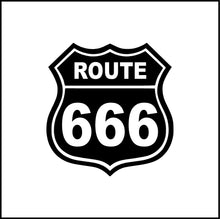 Load image into Gallery viewer, Route 666 Vinyl Decal
