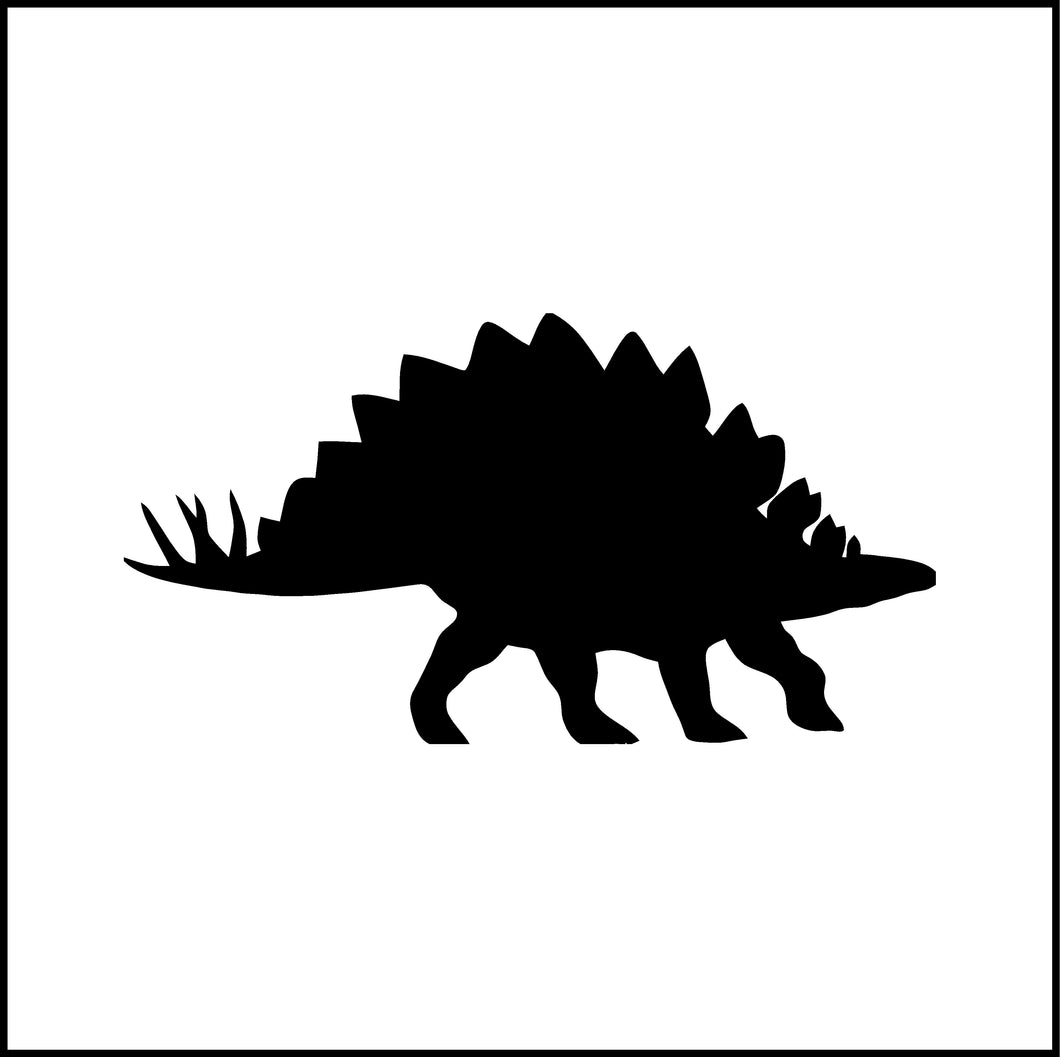 Stegosaurus Dinosaur Vinyl Decal