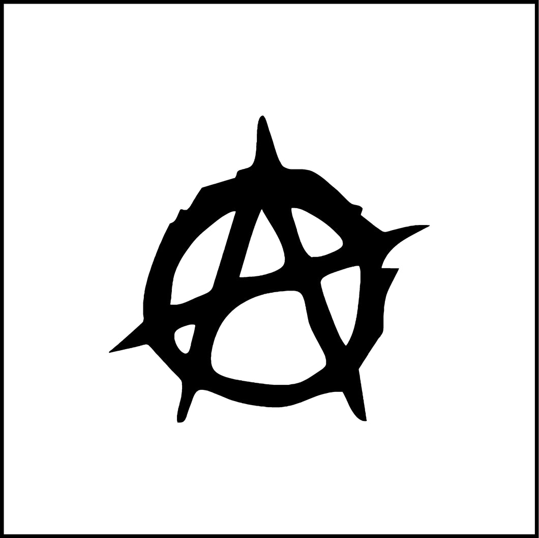 Anarchy Symbol Vinyl Decal