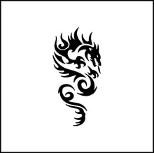 Load image into Gallery viewer, Tribal Dragon Vinyl Decal
