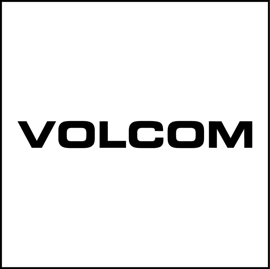 Volcom Logo #3 Vinyl Decal
