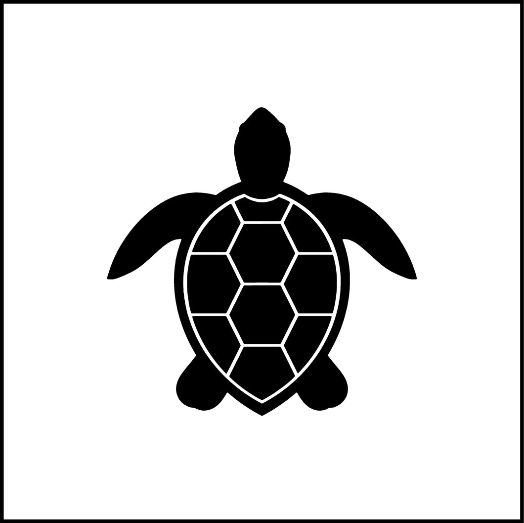 Turtle Vinyl Decal