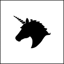 Load image into Gallery viewer, Unicorn Head #3 Vinyl Decal
