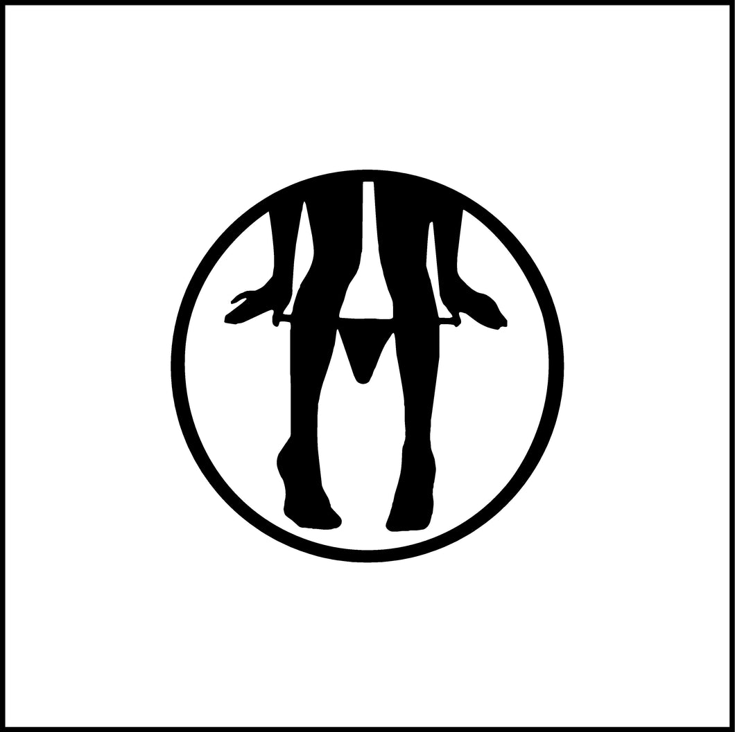 Panty Dropper No Panties Vinyl Decal