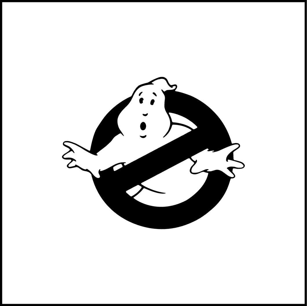Ghostbusters Symbol Vinyl Decal