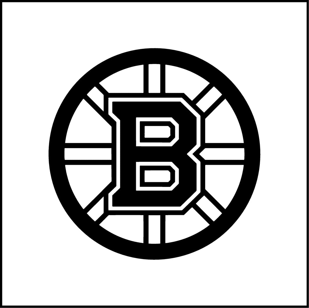 Boston Bruins Vinyl Decal