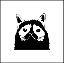 Load image into Gallery viewer, Grumpy Cat Vinyl Decal
