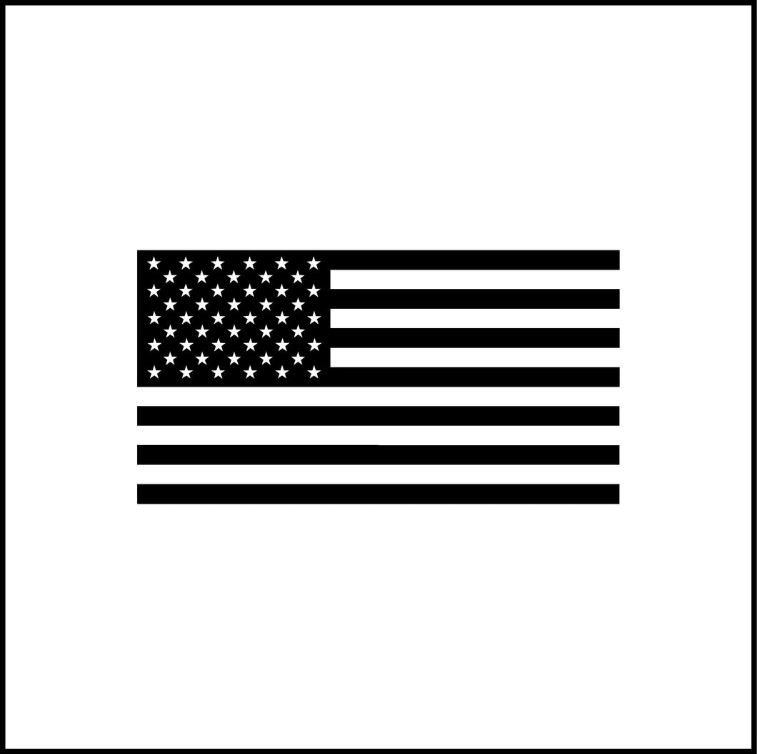 American Flag Vinyl Decal