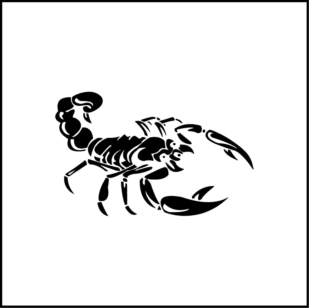 Scorpion Vinyl Decal
